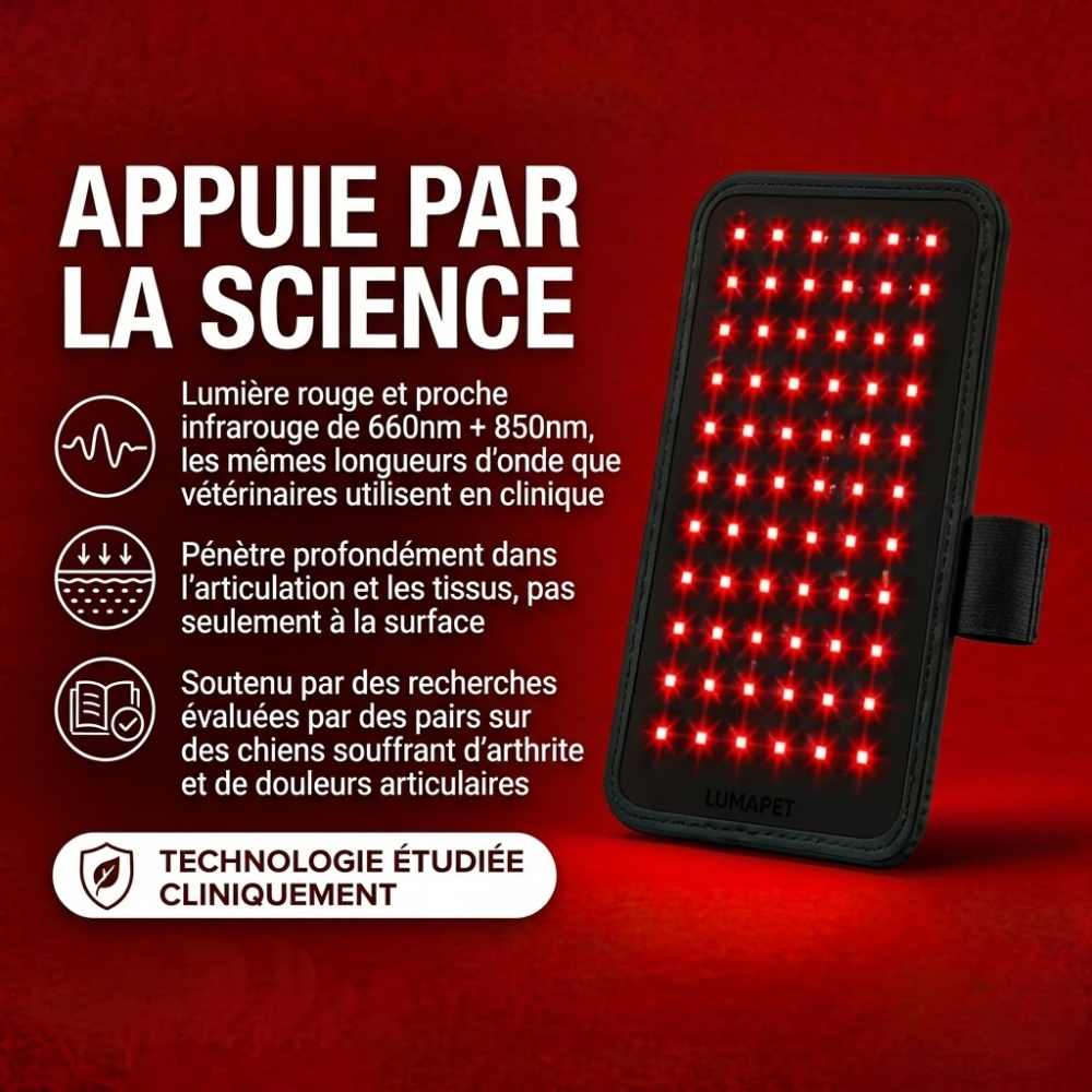 Lum Paw Coussin de Luminothérapie Rouge